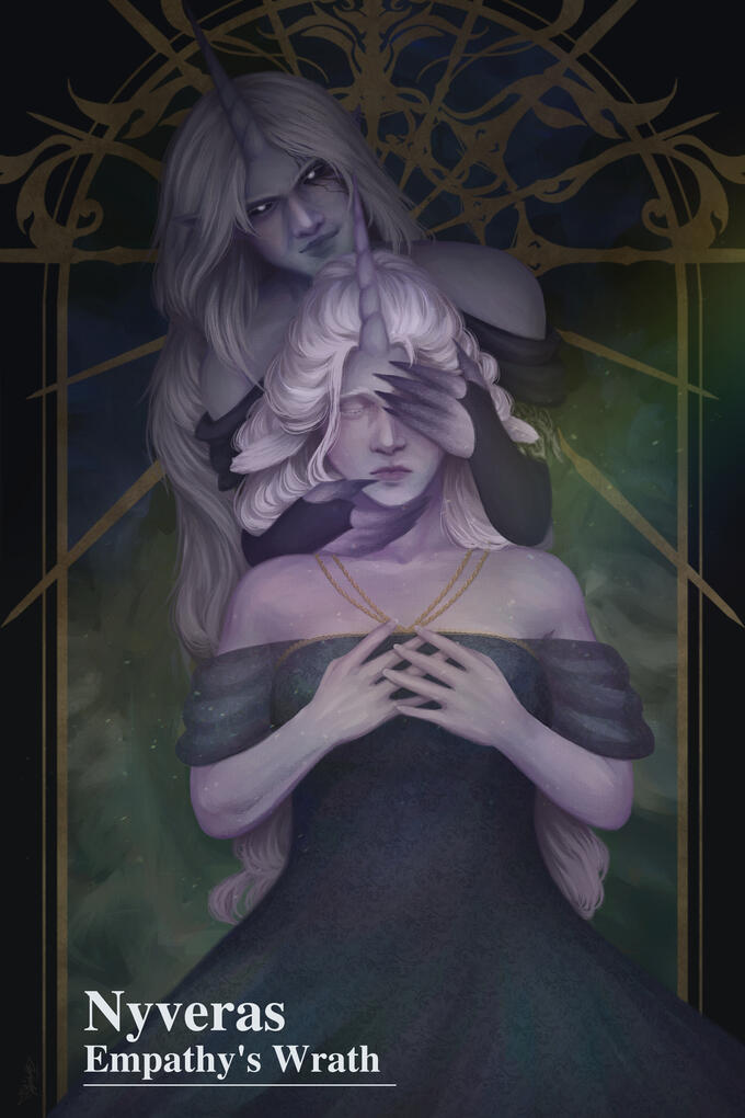 Nyveras illustration for the BG3 Yearbook fanzine