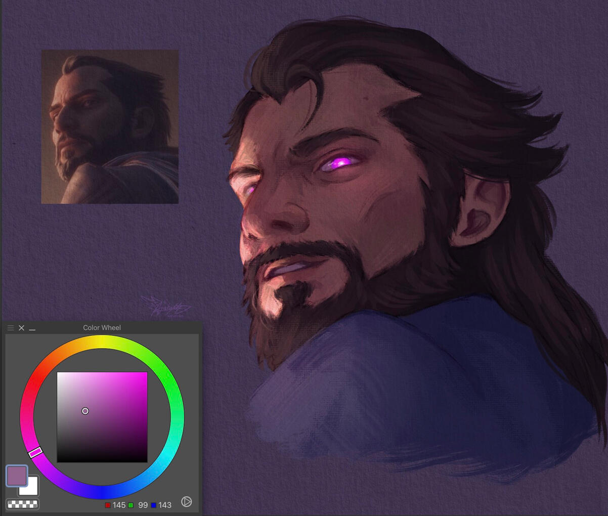 First actual Lucanis drawing